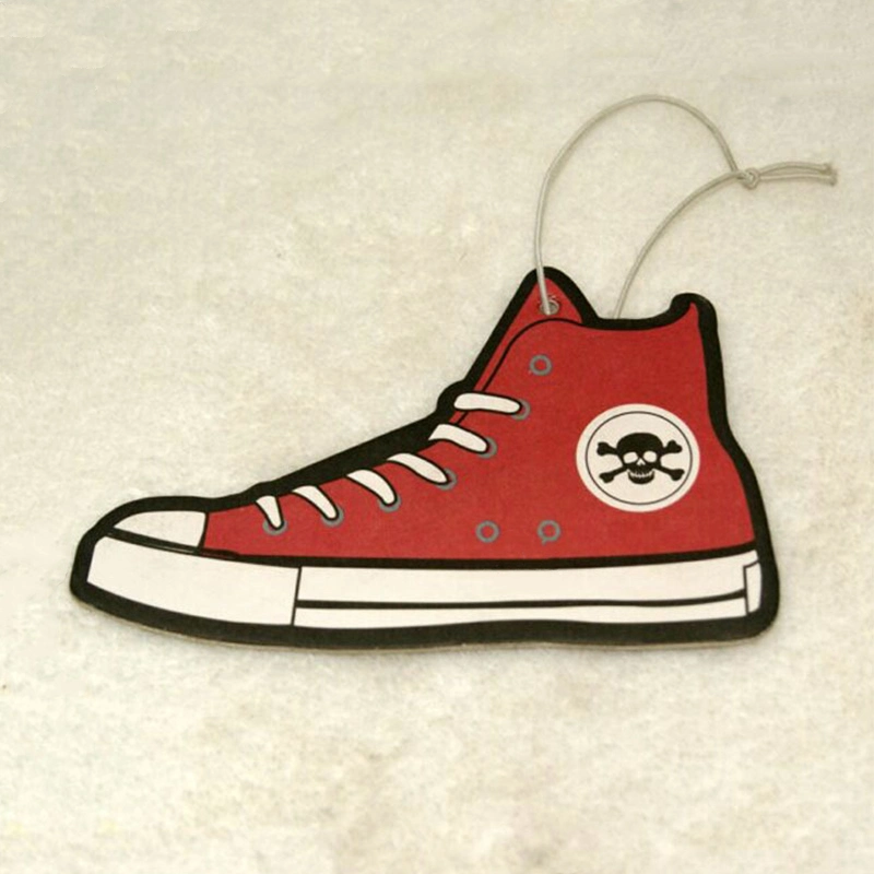 Custom Popular Shoes Paper Car Perfume Air Freshener