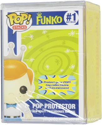 Protetor Funko Pop de acrílico personalizado de alta qualidade ISO BSCI de fábrica