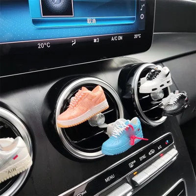 Novo design de tênis esportivo Aj1 Jordan Shoes clipe difusor ambientador de carro com fragrância de saída de ar de carro